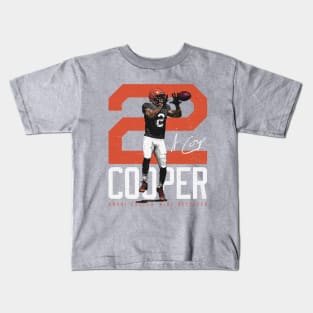 Amari Cooper Cleveland Bold Number Kids T-Shirt